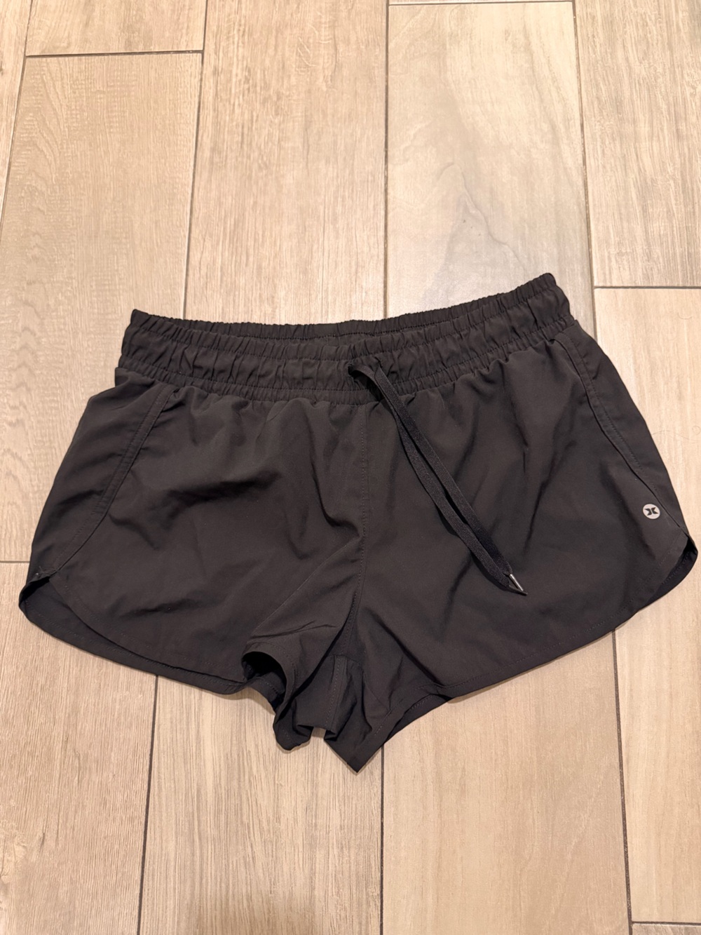 RBX Women's Black Athletic Drawstring Shorts